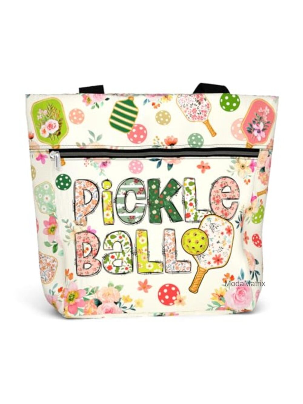 Large Waterproof Tote Bag for Women with Pockets and Zipper